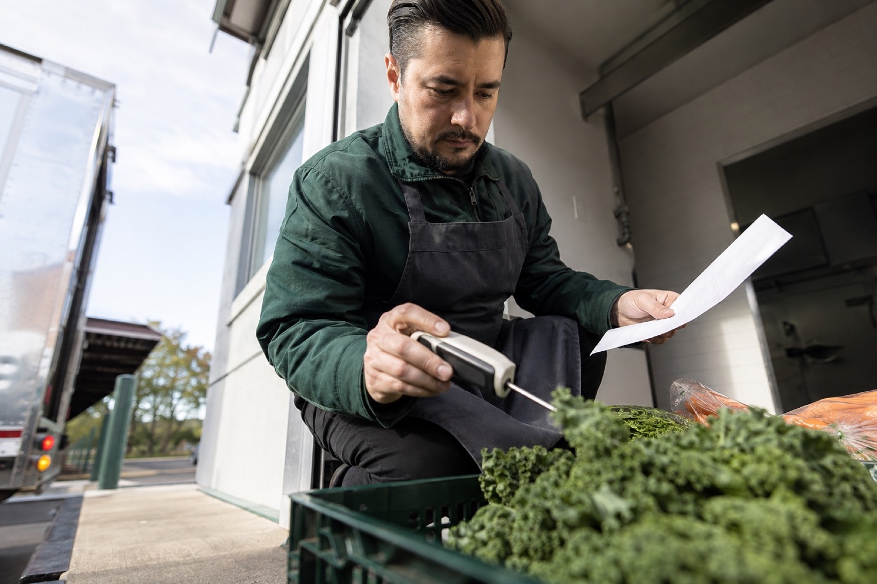 Входной контроль продуктов при приёмке
